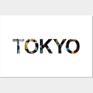 Sci Fi Tokyo City Posters and Art